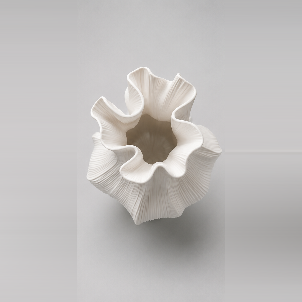 Minimalistische Keramikvase
