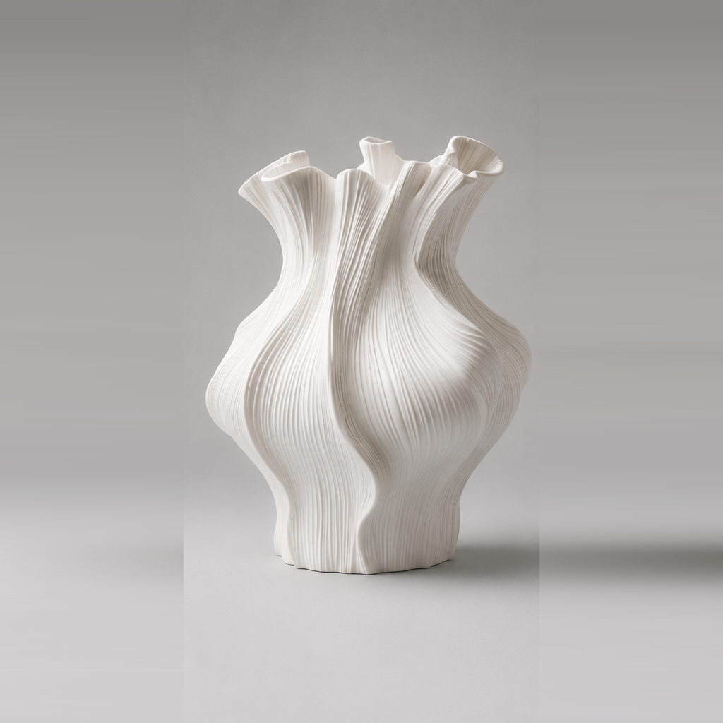 Minimalistische Keramikvase