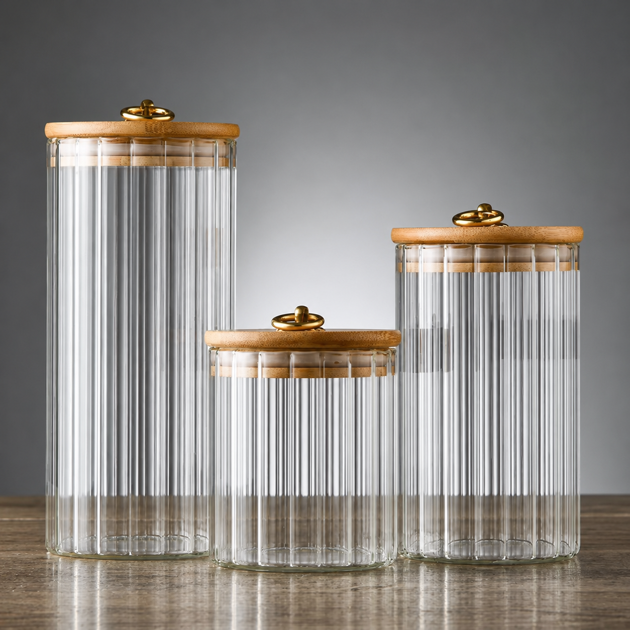 Lebensmittelbehälter aus Glas