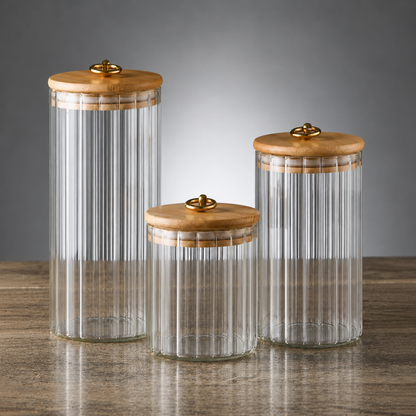 Lebensmittelbehälter aus Glas